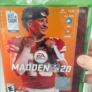 2020 Madden game xbox one 
New in package
